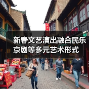 新春文艺演出融合民乐京剧等多元艺术形式(图2) 新春文艺演出融合民乐京剧等多元艺术形式(图2)