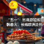 “五一” 出境游短线日韩最火，长线欧洲走热