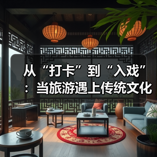 从“打卡”到“入戏”：当旅游遇上传统文化