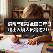 清明节假期全国口岸日均出入境人员将达210万（图3）