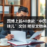 国博上新40余款“中国味儿”文创 明星文物来助阵（图1）
