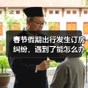 春节假期出行发生订房纠纷，遇到了能怎么办？（图4）