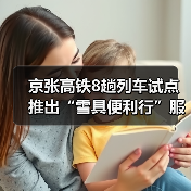 京张高铁8趟列车试点推出“雪具便利行”服务（图1）