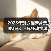 2025年贺岁档新片票房破25亿 《疯狂动物城2》《得闲谨制》列前两位（图4）