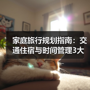 家庭旅行规划指南：交通住宿与时间管理3大妙招（图3）