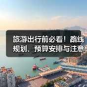 旅游出行前必看!路线规划、预算安排与注意事项全攻略(图1) 旅游出行前必看!路线规划、预算安排与注意事项全攻略(图1)