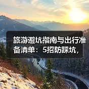 旅游避坑指南与出行准备清单：5招防踩坑，必带物品盘点（图4）