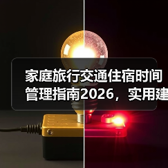 家庭旅行交通住宿时间管理指南2026，实用建议让出行更轻松（图4）