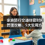 家庭旅行交通住宿时间管理攻略，5大实用方法全解析（图2）