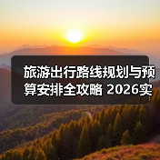 旅游出行路线规划与预算安排全攻略 2026实用指南(图4) 旅游出行路线规划与预算安排全攻略 2026实用指南(图4)
