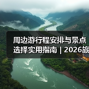 周边游行程安排与景点选择实用指南 | 2026旅游攻略(图4) 周边游行程安排与景点选择实用指南 | 2026旅游攻略(图4)