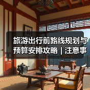 旅游出行前路线规划与预算安排攻略 | 注意事项汇总(图4) 旅游出行前路线规划与预算安排攻略 | 注意事项汇总(图4)