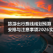 旅游出行路线规划预算安排与注意事项2026实用指南（图1）