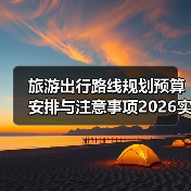 旅游出行路线规划预算安排与注意事项2026实用指南（图4）