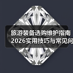 旅游装备选购维护指南 2026实用技巧与常见问题解析(图4) 旅游装备选购维护指南 2026实用技巧与常见问题解析(图4)