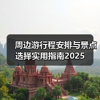 周边游行程安排与景点选择实用指南2025 周边游行程安排与景点选择实用指南2025