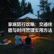 家庭旅行攻略:交通住宿与时间管理实用方法 家庭旅行攻略:交通住宿与时间管理实用方法