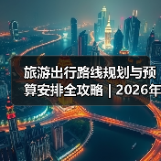 旅游出行路线规划与预算安排全攻略 | 2026年必备注意事项(图1) 旅游出行路线规划与预算安排全攻略 | 2026年必备注意事项(图1)
