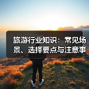 旅游行业知识:常见场景、选择要点与注意事项2026攻略(图3) 旅游行业知识:常见场景、选择要点与注意事项2026攻略(图3)