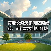 奇漫悦游资讯网旅游经验:5个需求判断到使用维护技巧(图3) 奇漫悦游资讯网旅游经验:5个需求判断到使用维护技巧(图3)