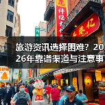 旅游资讯选择困难?2026年靠谱渠道与注意事项全攻略(图1) 旅游资讯选择困难?2026年靠谱渠道与注意事项全攻略(图1)