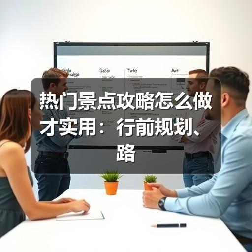 热门景点攻略怎么做才实用:行前规划、路线安排与避坑要点