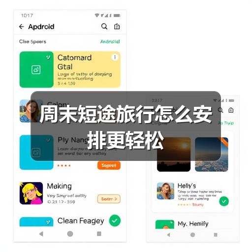 周末短途旅行怎么安排更轻松