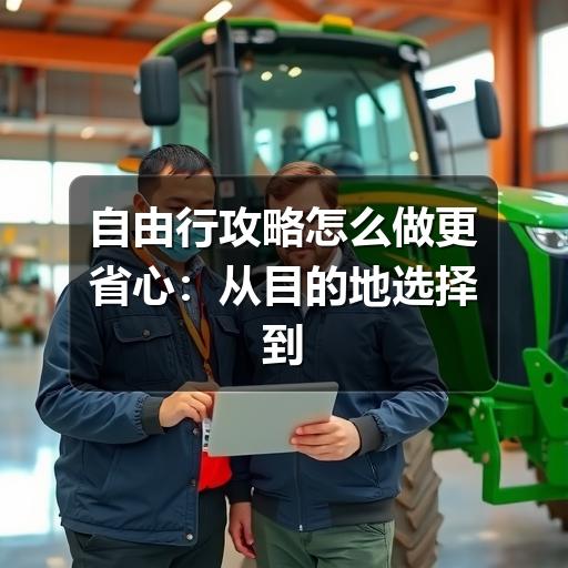 自由行攻略怎么做更省心:从目的地选择到行程落地的实用指南